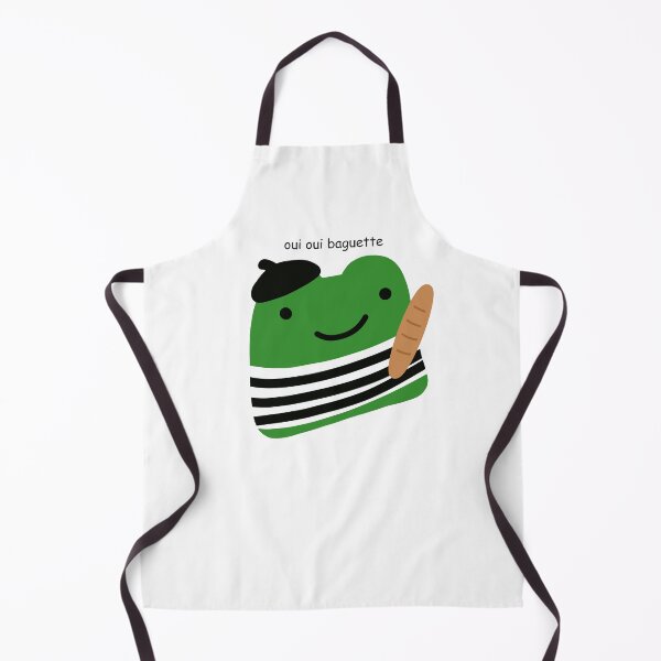 Vista previa del artículo con la obra «Sí, sí, baguette, rana francesa», diseñado y vendido por naanlin.