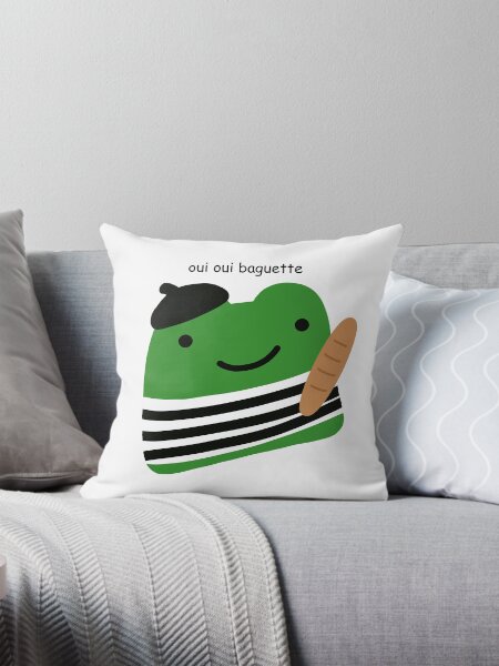 Artikel-Vorschau von oui oui baguette französischer frosch, designt und verkauft von naanlin.