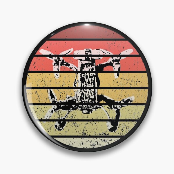 Item preview, Quadrocopter Racing Drone in Retro Sunset designed and sold by Denis Rösler.