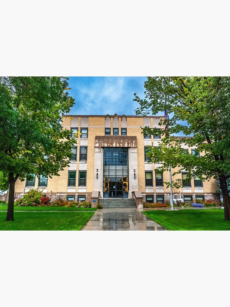 "The Washakie County (Wyoming) Court House" Poster for Sale by