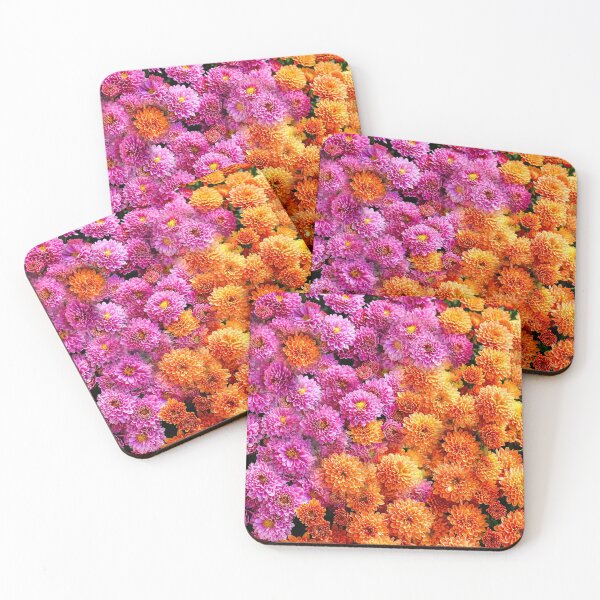 Item preview, Pink and Orange Mums designed and sold by dbvirago.