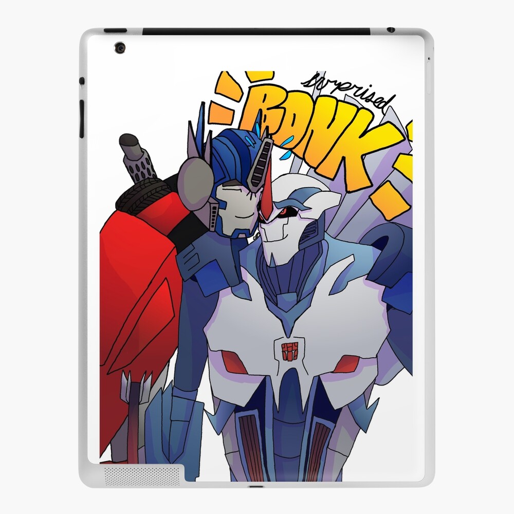 Transformers Prime Optimus Graphic Design iPad Case & Skin for