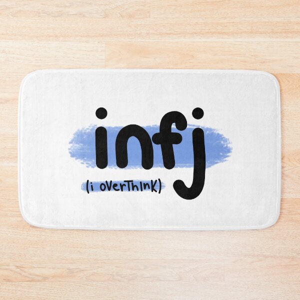Item preview, MBTI 16 personalities INFJ i overthink funny sign designed and sold by MirkasDesign.