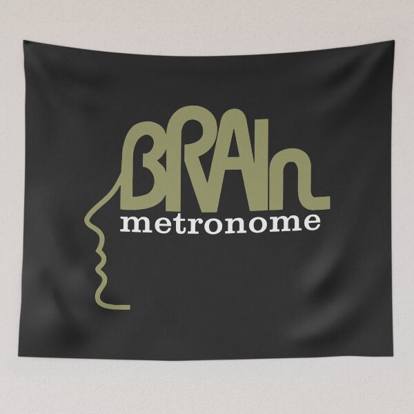 Item preview, Brain Metronome Krautrock designed and sold by eyepoo.