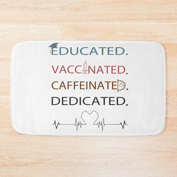 Item preview, Educated Vaccinated Caffeinated Dedicated designed and sold by Aminepop.