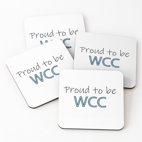 Item preview, Proud to be WCC Turquoise designed and sold by ArtsyRabbit.
