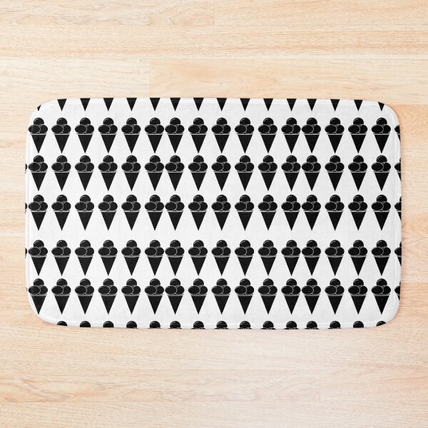 Item preview, ice cream black and white  designed and sold by KerCar.