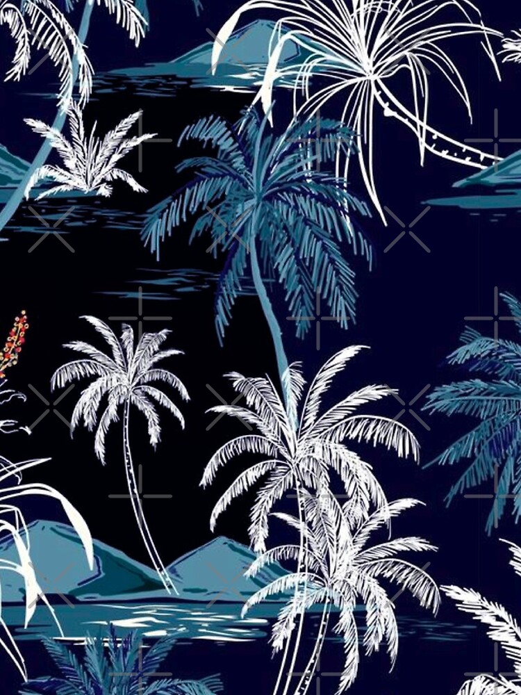 Thumbnail 5 of 5, iPhone Case, Tropical Pattern designed and sold by MarcSabuncu.