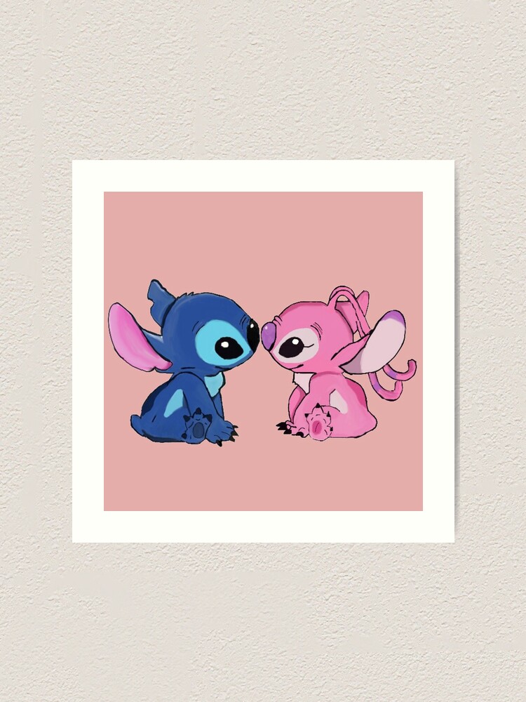 Download Pink Stitch Fan Drawing Wallpaper