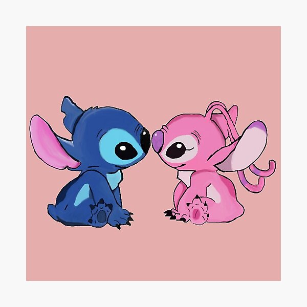 She got Stitch and I got Angel 🌺 #liloandstitch#stitch#girlfriend#dis