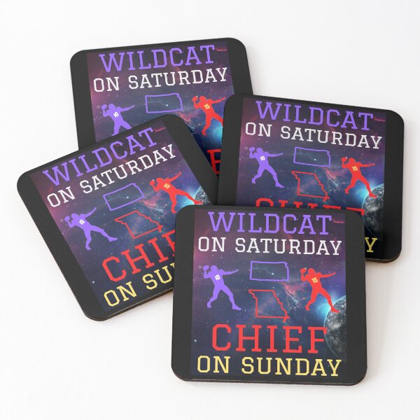 Item preview, Wildcat on Saturday Chief on Sunday designed and sold by WoodburyLake.