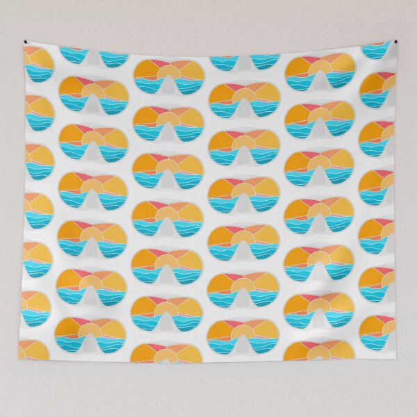 Item preview, scuba dive mask – sunrise designed and sold by brightsuns.