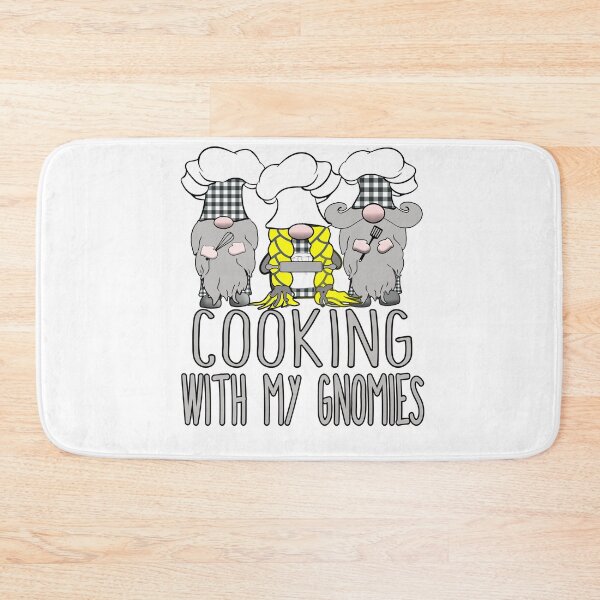 Item preview, 3 Nordic Gnomes Chefs Cooks Cooking With My Gnomies designed and sold by funnytshirtemp.