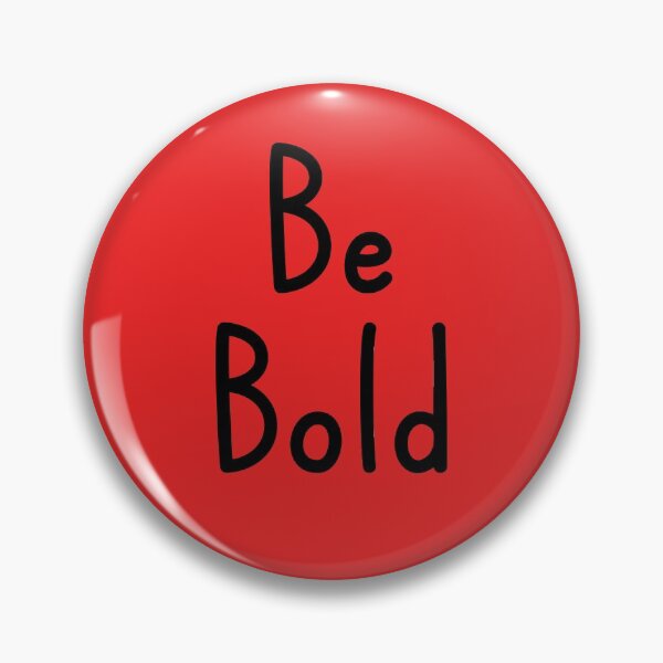 Item preview, Be Bold on Red designed and sold by Whoopsidoodle.