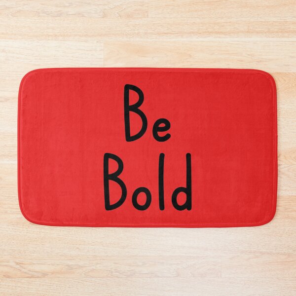 Item preview, Be Bold on Red designed and sold by Whoopsidoodle.