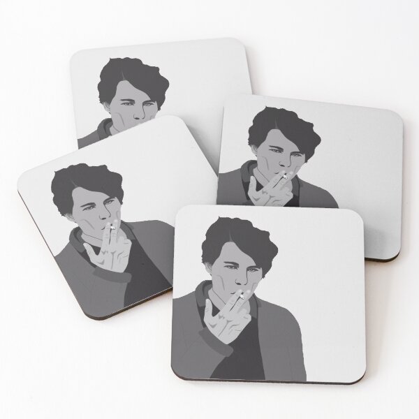 Item preview, Young Johnny Smoking  designed and sold by sketchesbyalex.