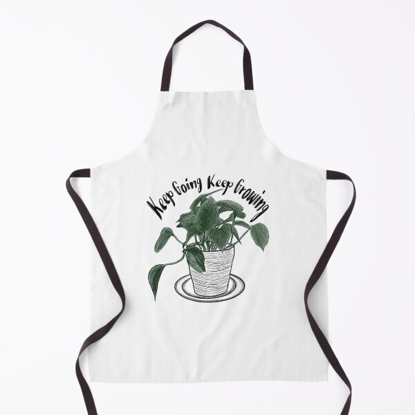 Item preview, Keep Going Keep Growing Houseplant Graphic designed and sold by Rhiannon Glazier.