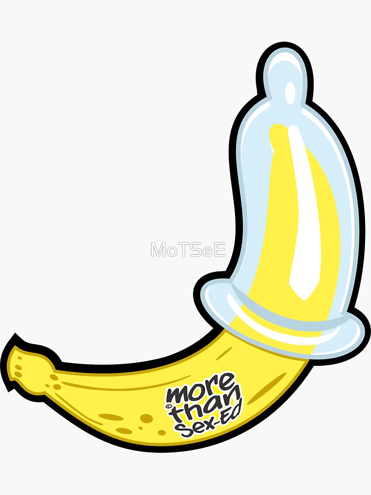 "Gotcha Covered! Banana!" Sticker for Sale by MoTSeE Redbubble