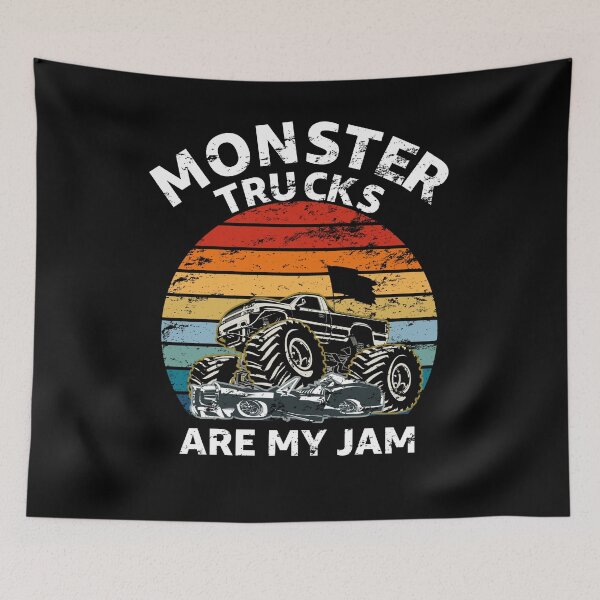 Item preview, Vintage Monster Truck Are My Jam Bigfoot Car Cool Engines Gift designed and sold by enjoytheshirt.