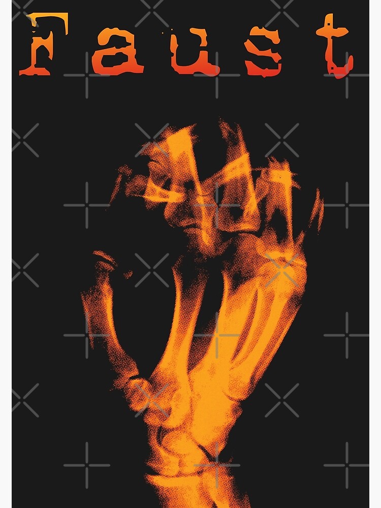 "Faust Krautrock Band" Poster von eyepoo Redbubble