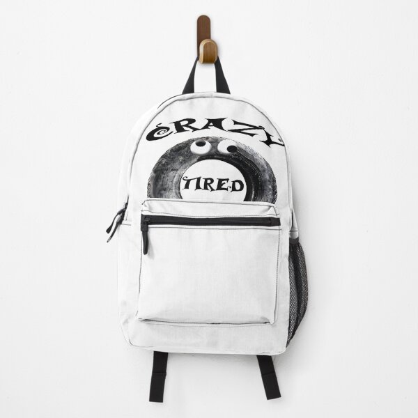 Item preview, crazy tired funny tire wheel design designed and sold by Stephanie Skeem.