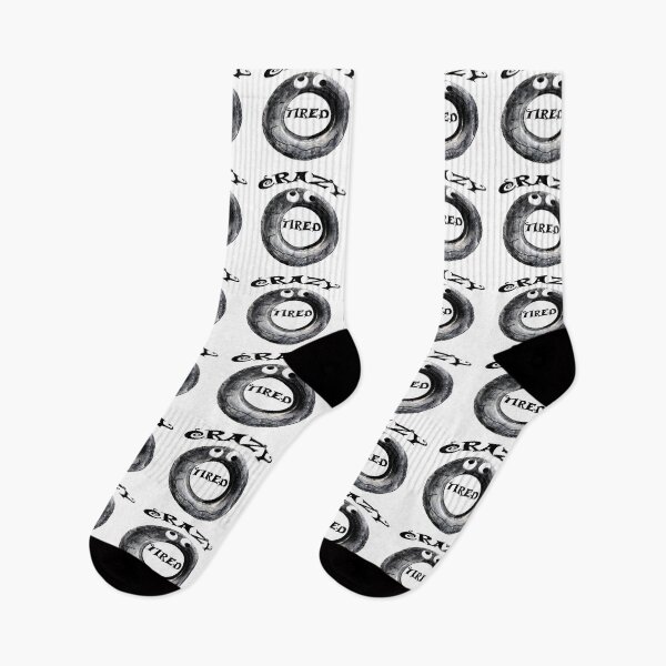 Item preview, crazy tired funny tire wheel design  designed and sold by Stephanie  Skeem.