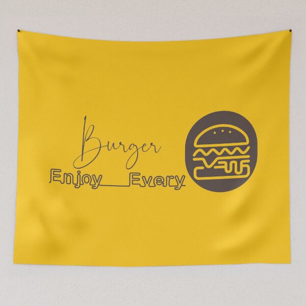Item preview, Enjoy Every Burger designed and sold by Nesma226.
