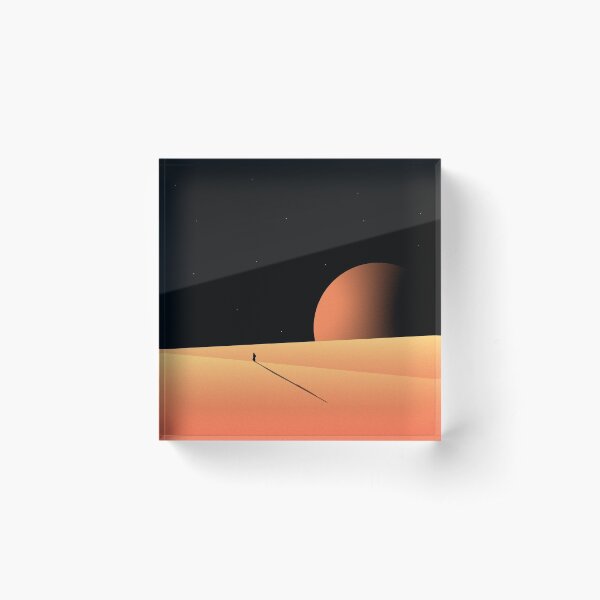 Item preview, Lone Traveler on a Distant Planet designed and sold by lafgraphic.