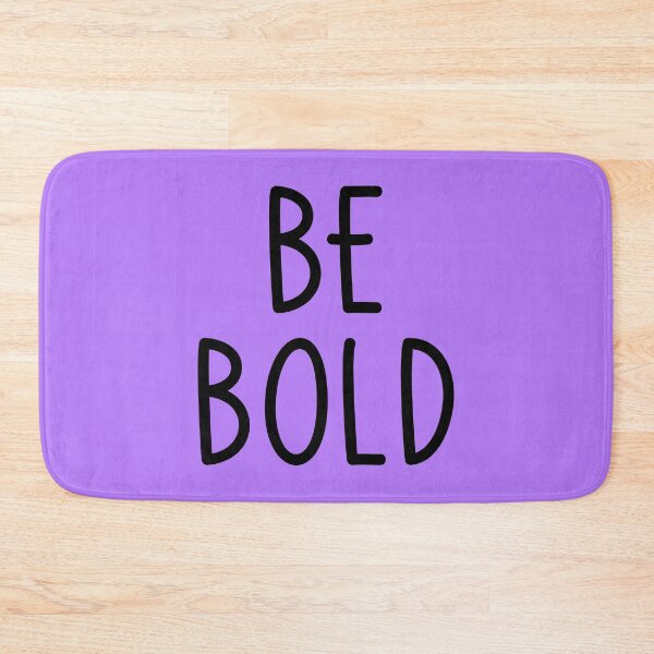 Item preview, Be Bold on Purple designed and sold by Whoopsidoodle.