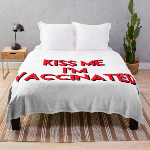 Item preview, Kiss me im vaccinated designed and sold by Dipalo.