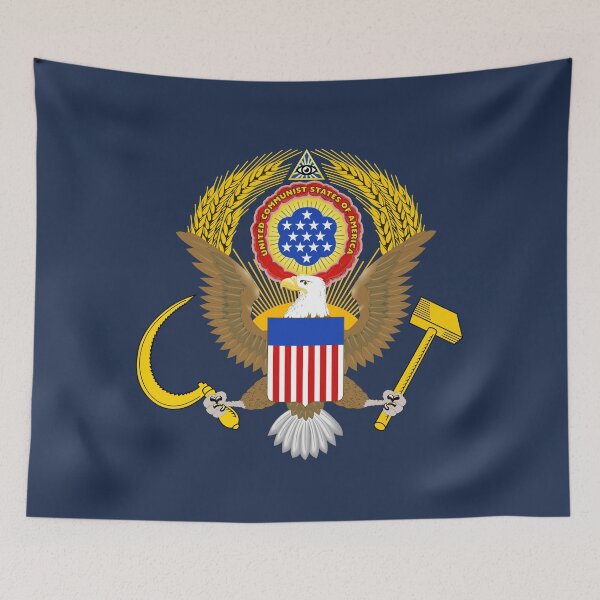Item preview, United Communist States of America designed and sold by close-up.biz.