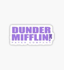 Dunder Mifflin Inc Paper Company the Office Sticker