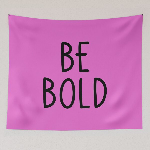 Item preview, Be Bold on Pink designed and sold by Whoopsidoodle.