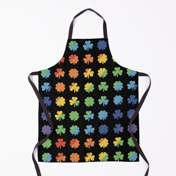 Item preview, Rainbow Shamrock and Clover Pattern designed and sold by Funful.