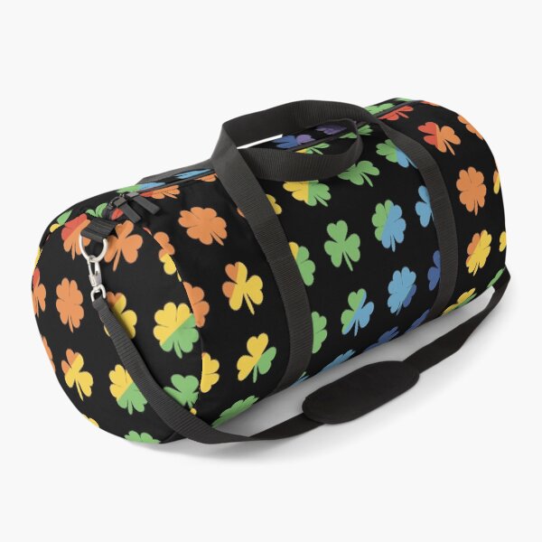 Item preview, Rainbow Shamrock and Clover Pattern designed and sold by Funful.