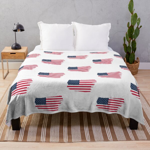 Item preview, Ragged American Flag designed and sold by Lilaclown.