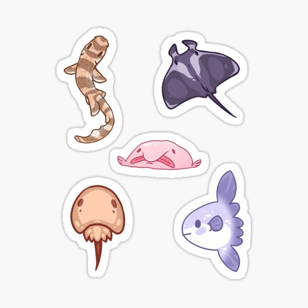 Sea creatures2 Sticker