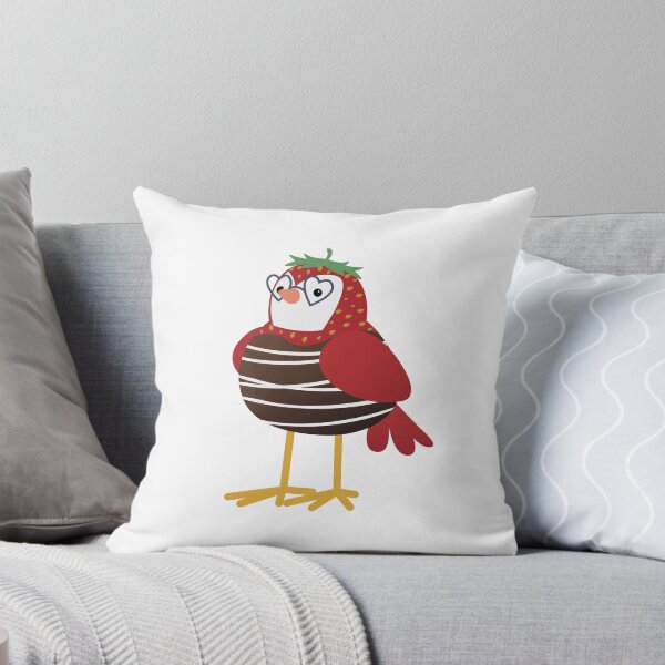 Item preview, Chocolate Strawberry Bird designed and sold by TwoBusyBabes.