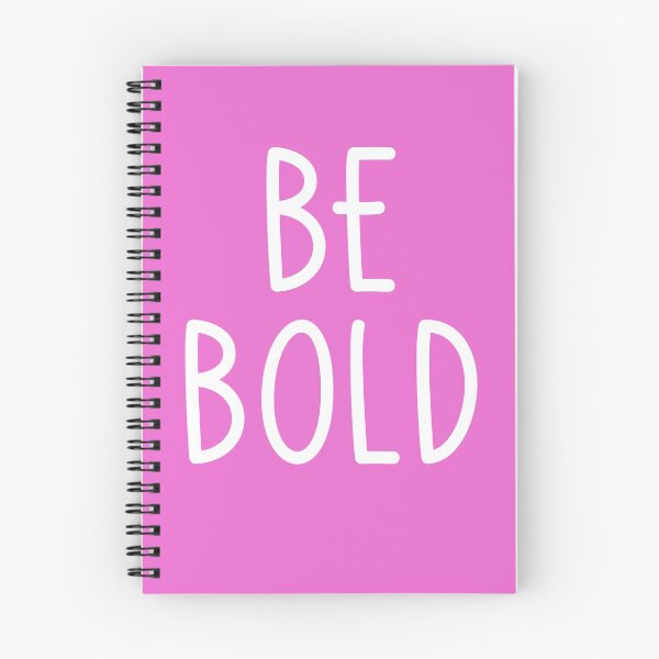 Item preview, Be Bold - White on Pink designed and sold by Whoopsidoodle.