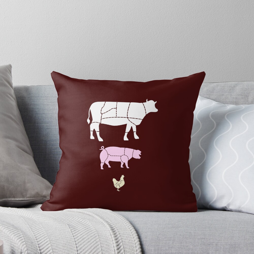 Item preview, Throw Pillow designed and sold by TheSimpleMan.