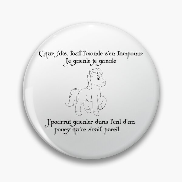 Item preview, What I say everyone does not care - Kaamelott Inspiration - Kaamelott designed and sold by Geekoss.