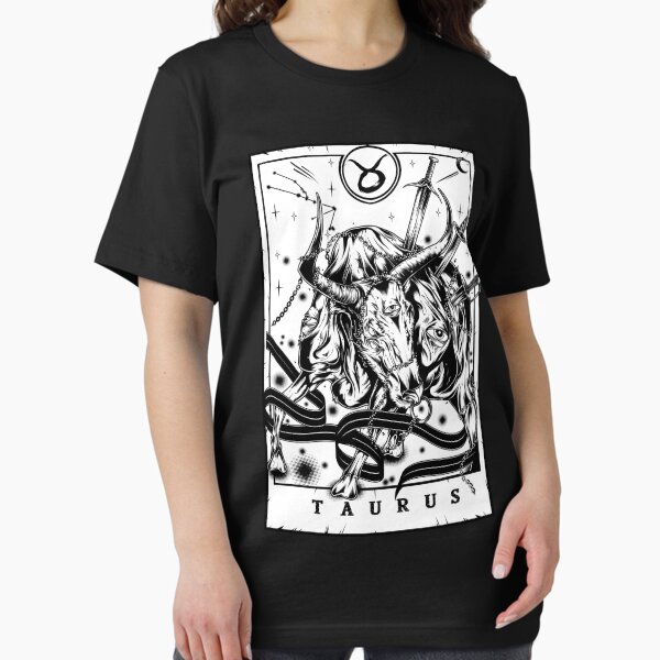 Taurus Zodiac Tarot Blk Essential T-Shirt
