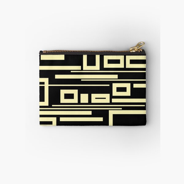 Item preview, Retro Black Geometric Abstract Contemporary Art Composition designed and sold by Ankerd.