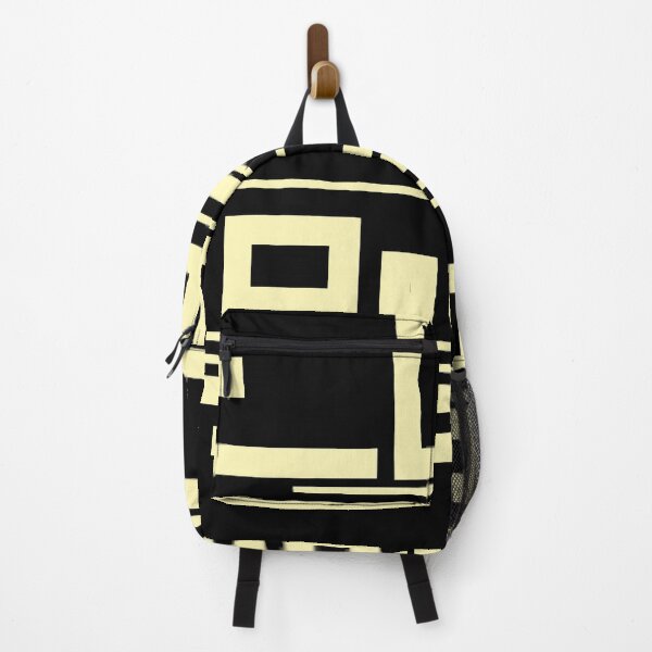 Item preview, Retro Black Geometric Abstract Contemporary Art Composition designed and sold by Ankerd.