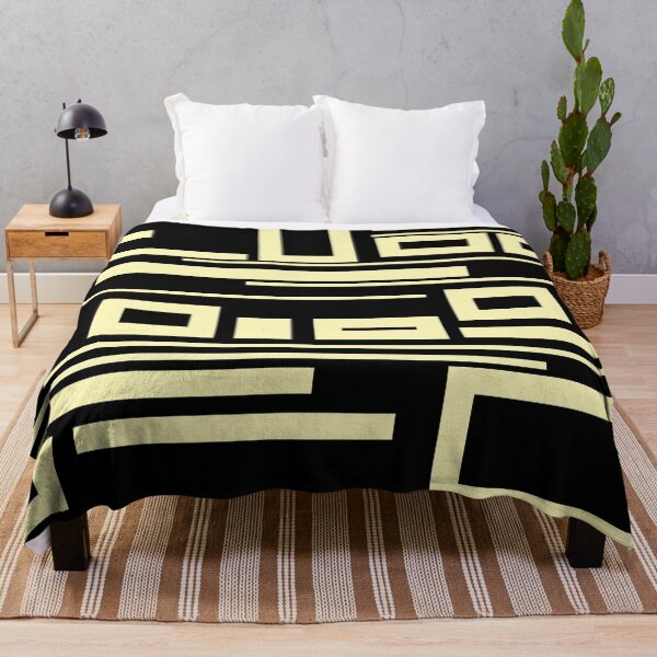 Item preview, Retro Black Geometric Abstract Contemporary Art Composition designed and sold by Ankerd.