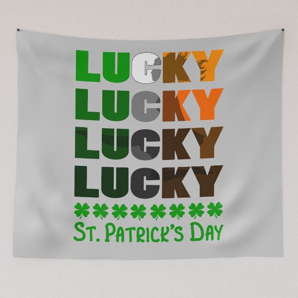 Item preview, ST PATRICK S DAY - LUCKY IRISH SHAMROCK with IRISH DANCER designed and sold by KoolDsignsDANCE.