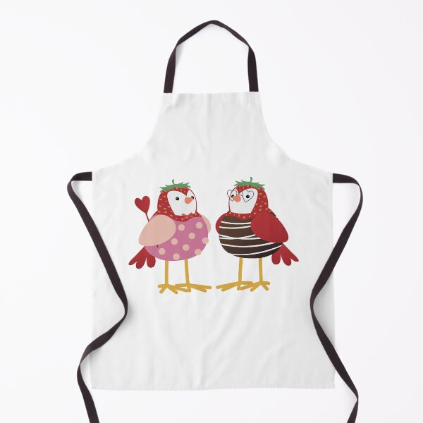 Item preview, Chocolate Strawberry Birds designed and sold by TwoBusyBabes.