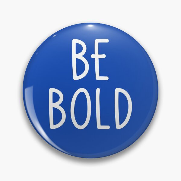 Item preview, Be Bold on Blue designed and sold by Whoopsidoodle.