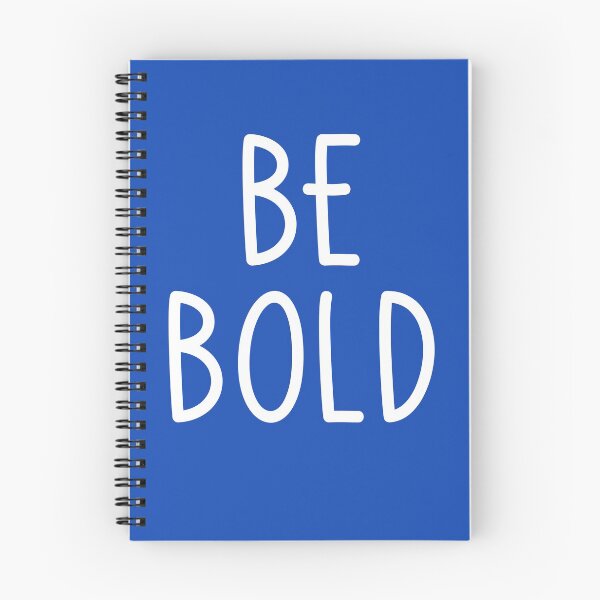Item preview, Be Bold on Blue designed and sold by Whoopsidoodle.