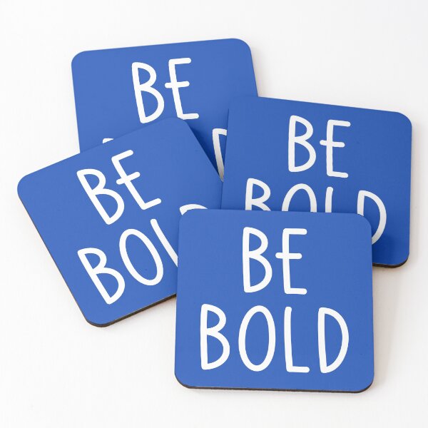 Item preview, Be Bold on Blue designed and sold by Whoopsidoodle.